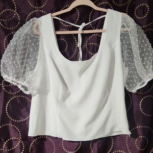 ASOS ELEGANT White  Women's Top Size 14.